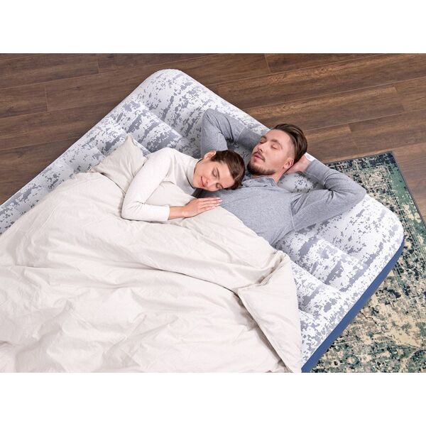 Bestway dwuosobowy materac welurowy Queen 203 x 152 x 30cm 67836 EDUKAMP