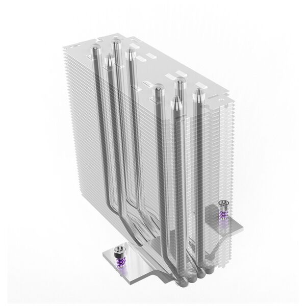 Chłodzenie CPU Tcomas SJR400 4HP Czarne