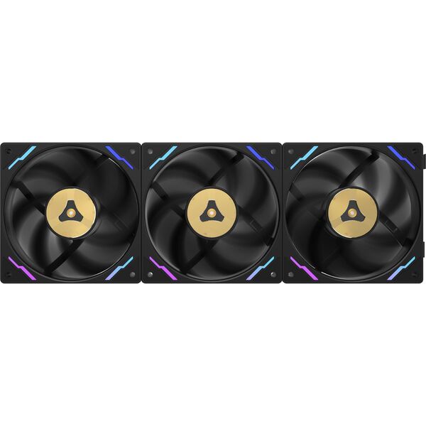 Wentylator Tcomas FC700 PRO Czarny 3-pack