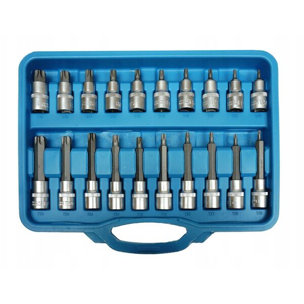 TORX KEYS 1/2" EXTENDED 32 pcs / SILVER