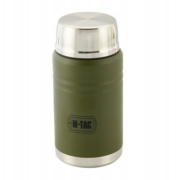 Termos obiadowy z łyżką ze stali Inox M-TAC Olive poj. 750 ml.