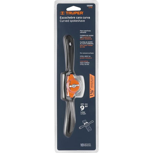 Truper Dvirankis oblius, užapvalinta galva, 229mm Truper®