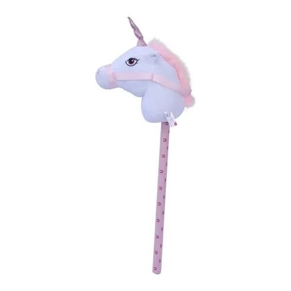 Happy Pets - Giddy Up Hobby Horse - Unicorn (31510105U) /Motoric Play /Λευκό 14037435 6418859026111
