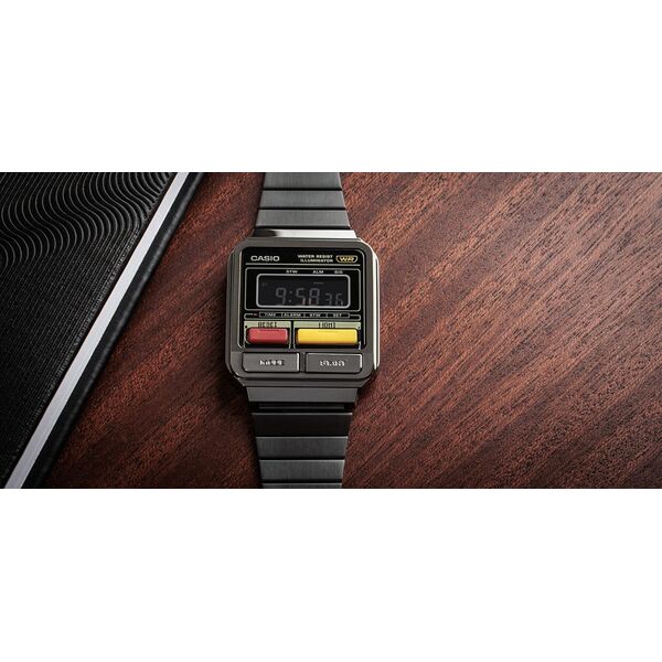 Zegarek Casio Zegarek Męski Casio Vintage A120WEGG-1BDF +BOX