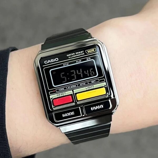 Zegarek Casio Zegarek Męski Casio Vintage A120WEGG-1BDF +BOX