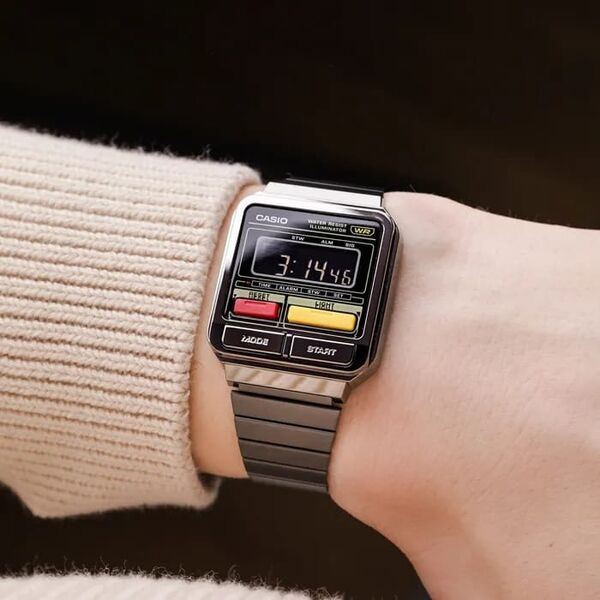 Zegarek Casio Zegarek Męski Casio Vintage A120WEGG-1BDF +BOX