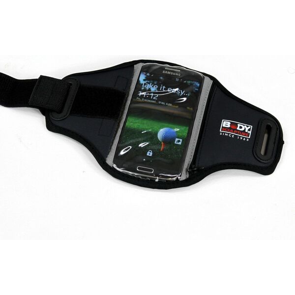 Body Sculpture Opaska na ramię do biegania Arm Wallet czarna (BP204)