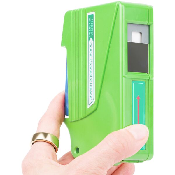 STARTECH.COM Glasfaserreiniger Reinigungskassette fur Glasfaser Steckverbinder LC/SC/ST/FC Glasfaserreinigungsbox