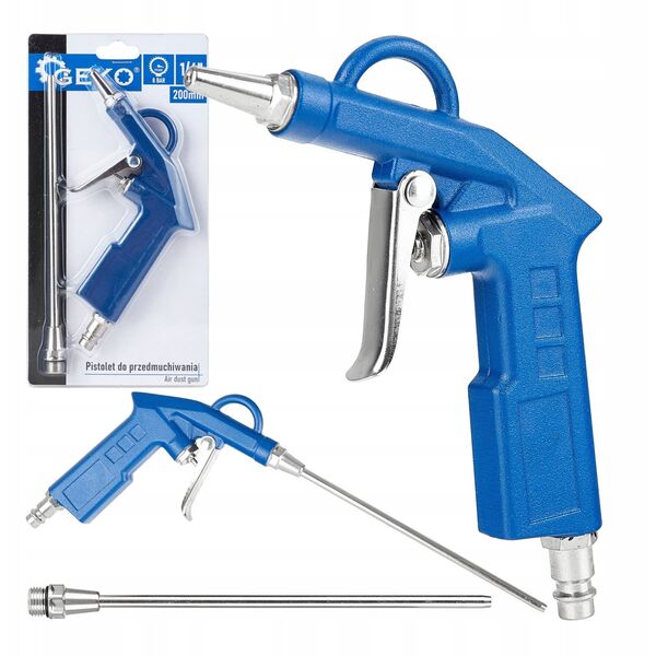 Pistolet MAX do przedmuchiwania z długą dyszą 20cm (100)