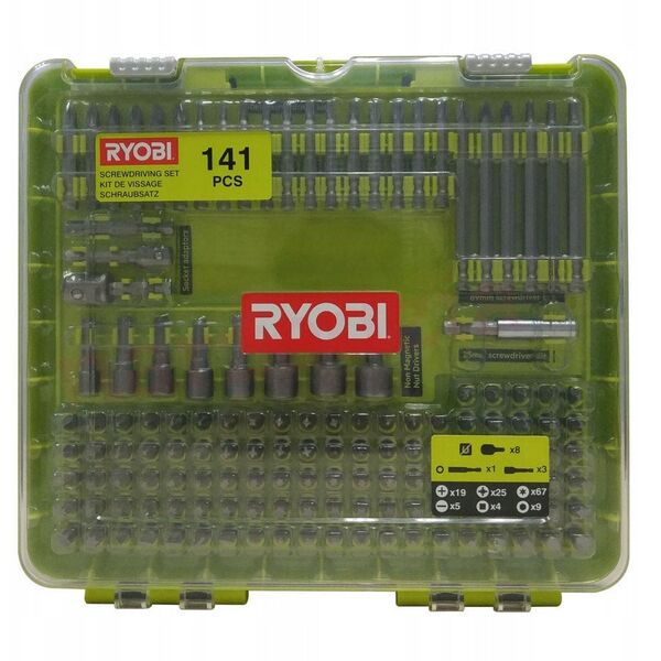 Zestaw końcówek Ryobi 141 i Lizdai Kit