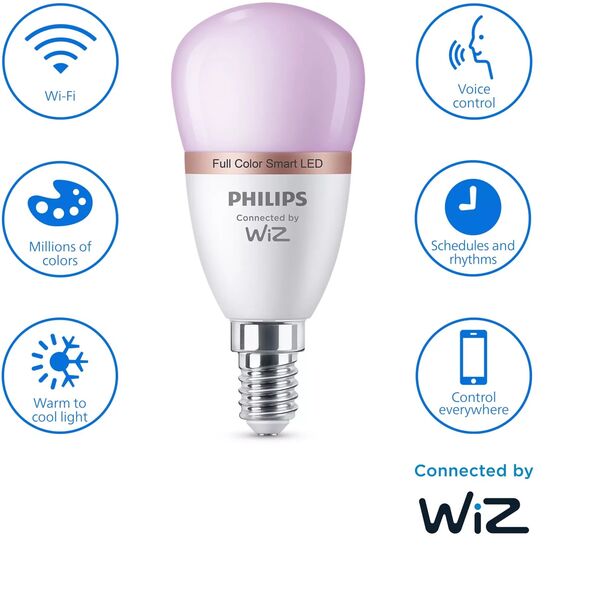 PHI WFB 40W P45 E14 922-65 RGB 1PF/6