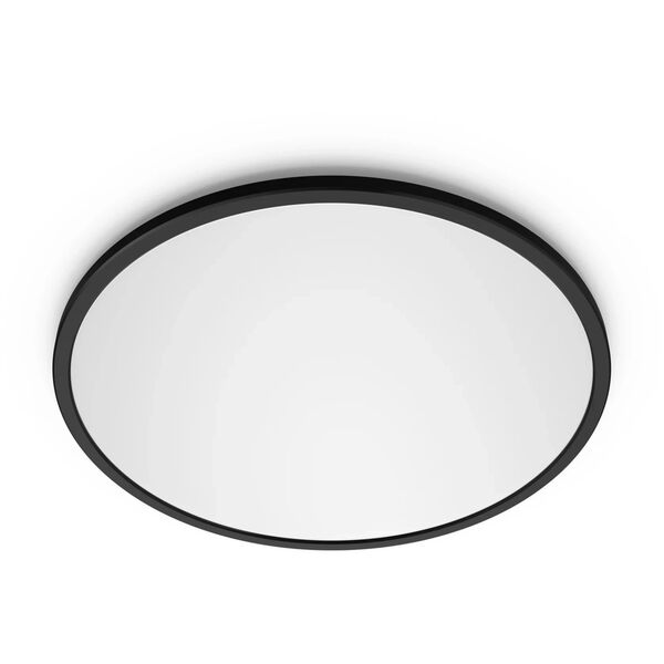 Ceiling LED lamp PHILIPS VALEN 16W 2200-6500K 2000lm black O29.1x2.4cm with remote control