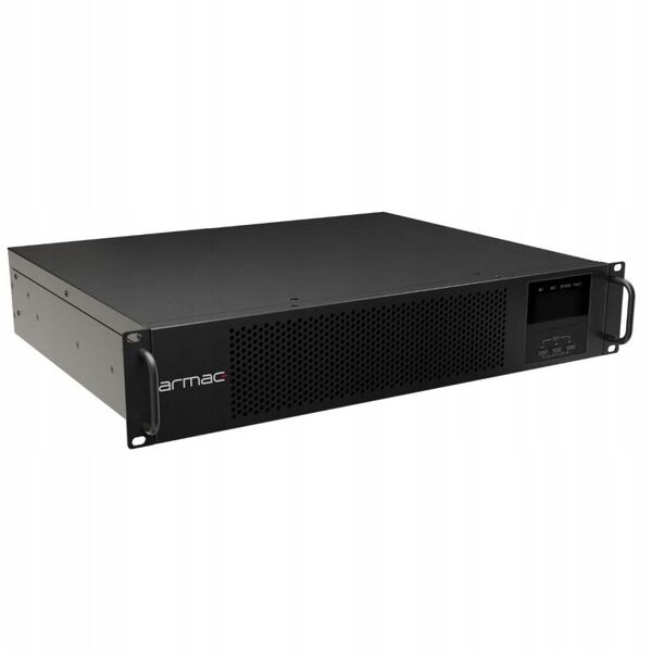 UPS RACK ARMAC R/1000I/PF1/DF ON-LINE 1000VA 8X IEC C13 USB-B LCD METALOWA OBUDOWA DUST-FREE