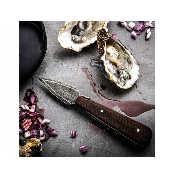 Oyster knife Laguiole Wenge Black Stonewash SET SdV