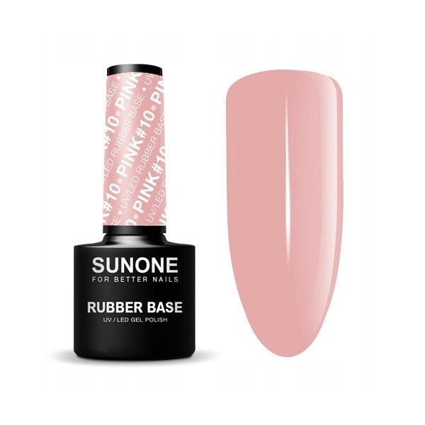SUNONE_Rubber Base baza kauczkowa Pink #10 5g