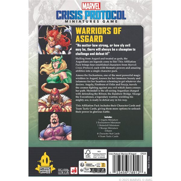 Marvel: Crisis Protocol - Warriors of Asgard - Affiliation Pack