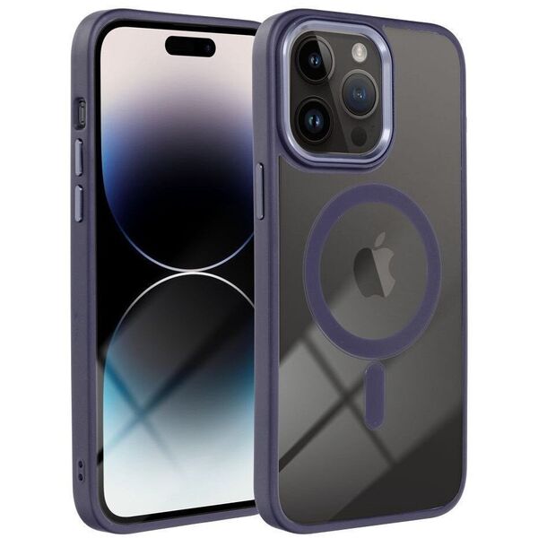 Futerał COLOR EDGE MAG COVER kompatybilny z MagSafe do IPHONE 11 Pro fioletowy
