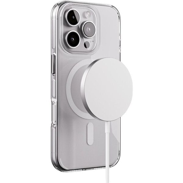 Etui Crong Clear MAG Pro Magsafe - iPhone 16 Pro przezroczyste - Gwarancja bezpieczeństwa. Proste raty. Bezpłatna wysyłka od 170 zł.