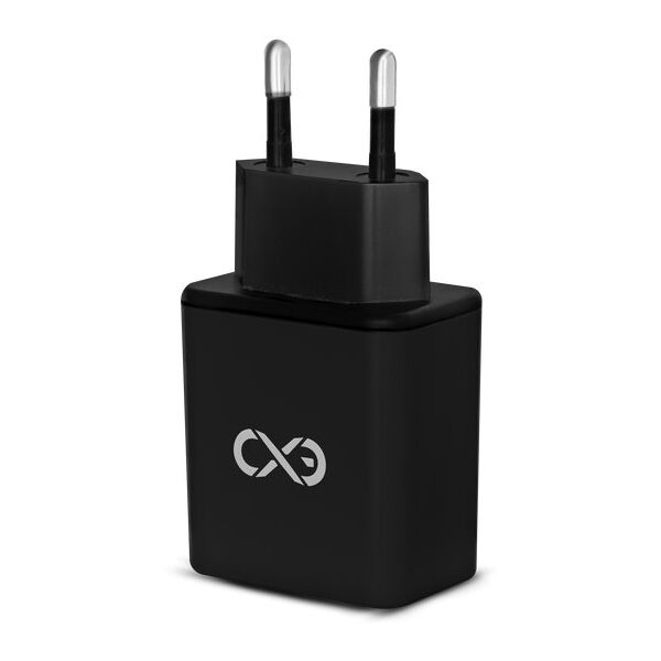 Ładowarka sieciowa eXc Basic 2 x USB-A 18W czarna - Gwarancja bezpieczeństwa. Proste raty. Bezpłatna wysyłka od 170 zł.