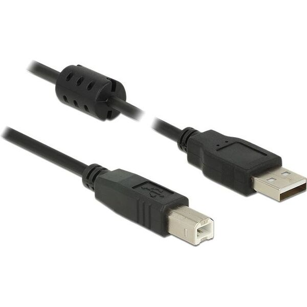 Kabel USB Delock USB-A - 1.5 m Czarny (84896)