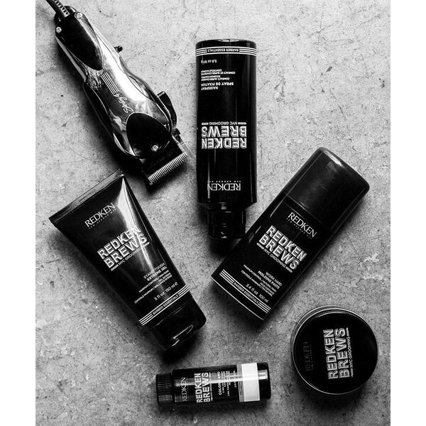 Redken Brews Cream Pomade, pomada do włosów o gładkim wykończeniu, 100ml