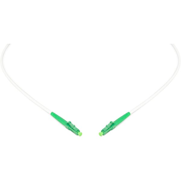 Digitus Światłowodowy opancerzony kabel krosowy, simplex, jednomodowy, LC/APC - LC/APC, 1 m