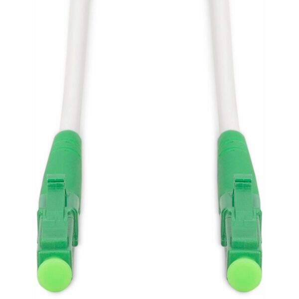 Digitus Światłowodowy opancerzony kabel krosowy, simplex, jednomodowy, LC/APC - LC/APC, 1 m