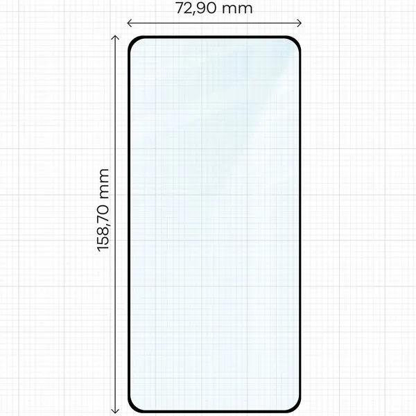 2x szkło na ekran + 1x na aparat Bizon Edge 2 Pack do OnePlus 13R
