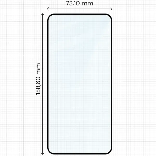 2x szkło na ekran + 1x szkło na aparat Bizon Edge 2 Pack do Oppo Reno13