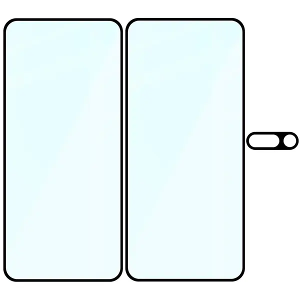 2x szkło na ekran + 1x na aparat Bizon Edge 2 Pack do Nothing Phone (3a)