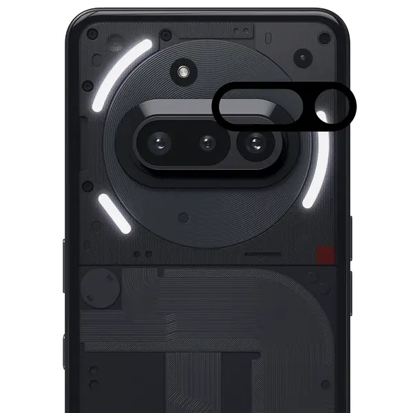 2x szkło na ekran + 1x na aparat Bizon Edge 2 Pack do Nothing Phone (3a)
