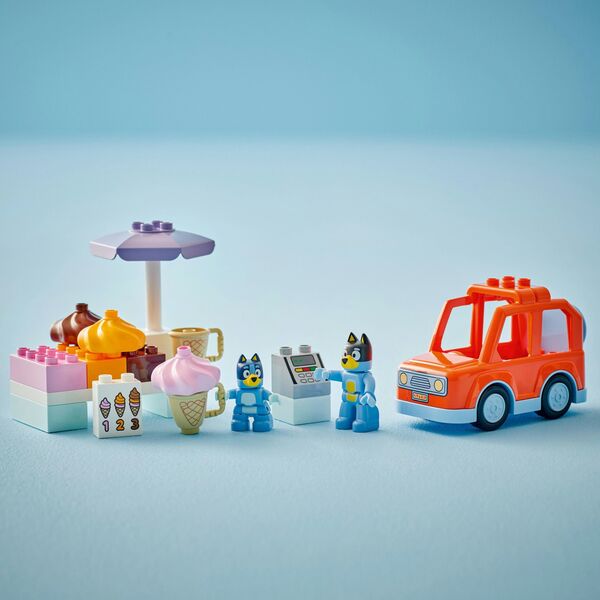 LEGO DUPLO BLUEY Wyprawa po lody z Blue 10458