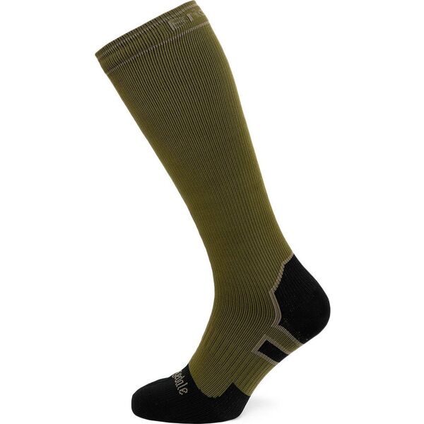 Bridgedale Skarpety wodooszczelne Bridgedale StormSock Heavy Knee - olive/black 48+