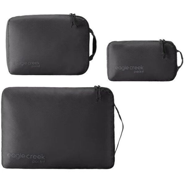 Σετ κύβων Eagle Creek Isolate Pro XS/S/M Μαύρο