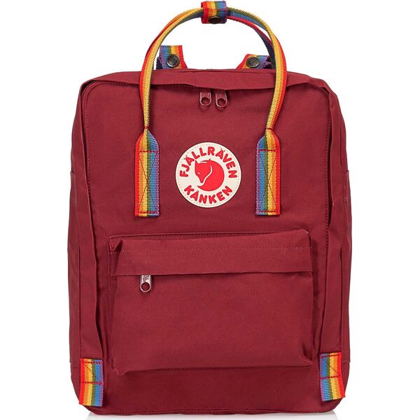 Plecak turystyczny Fjallraven Plecak Fjallraven Kanken Ox Red-Rainbow Pattern F23620-326-907