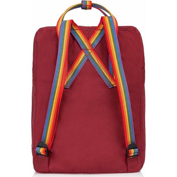 Plecak turystyczny Fjallraven Plecak Fjallraven Kanken Ox Red-Rainbow Pattern F23620-326-907