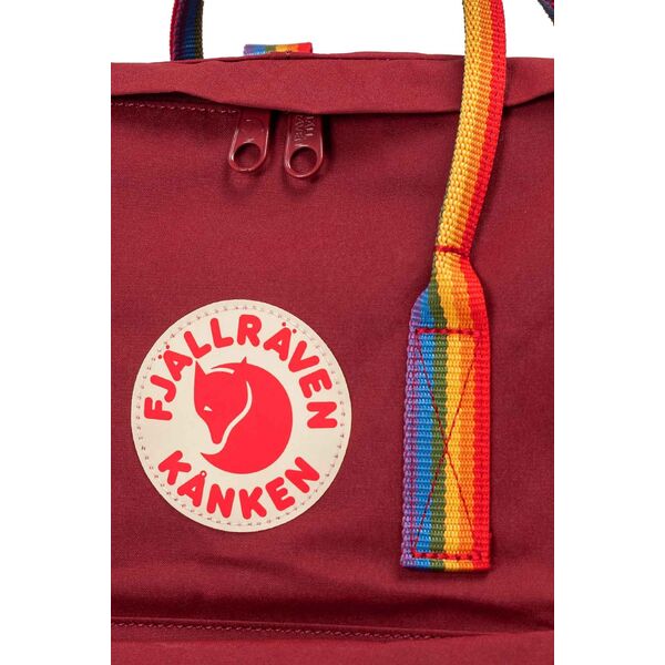 Plecak turystyczny Fjallraven Plecak Fjallraven Kanken Ox Red-Rainbow Pattern F23620-326-907