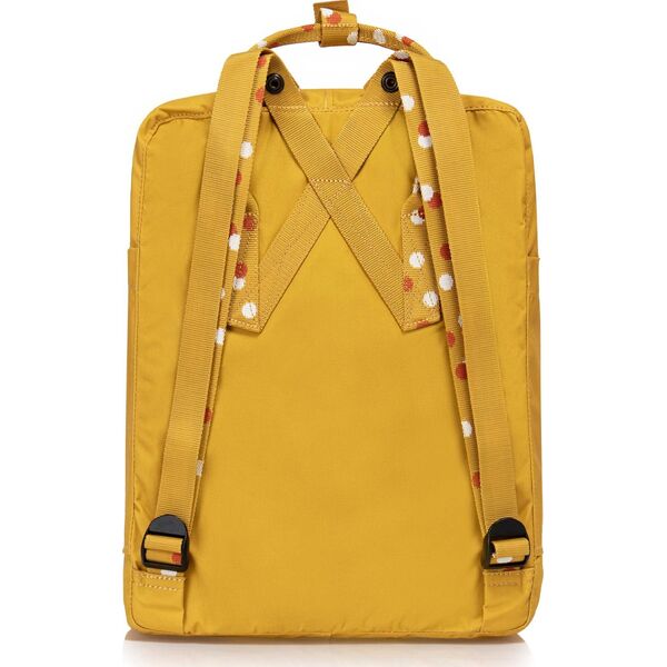 Plecak turystyczny Fjallraven Plecak Fjallraven Kanken Ochre-Confetti Pattern