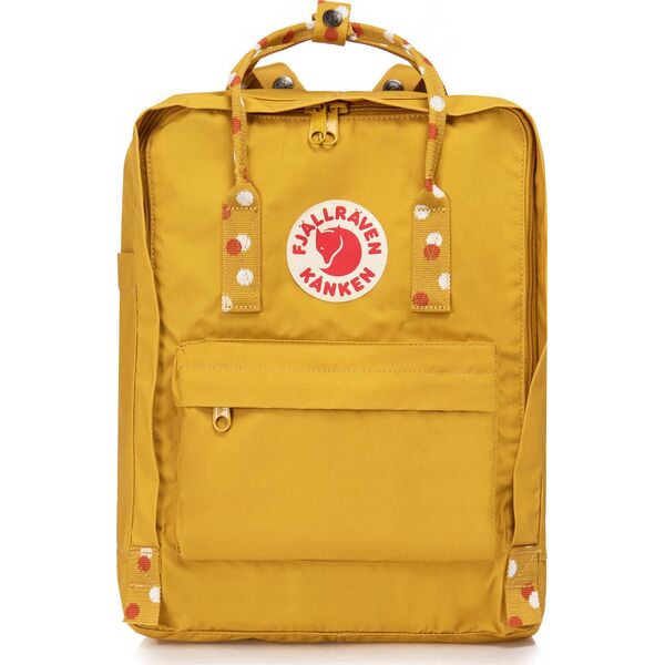 Plecak turystyczny Fjallraven Plecak Fjallraven Kanken Ochre-Confetti Pattern