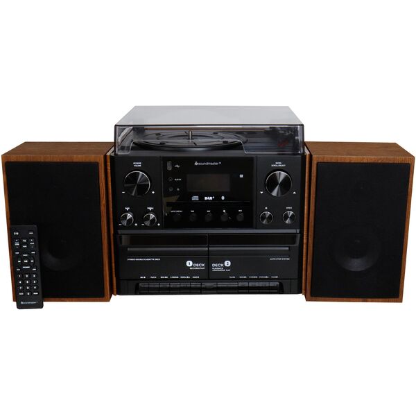 Πύργος Soundmaster Soundmaster MCD5600BR οικιακή συσκευή ήχου 10 W Μαύρο, Ξύλο