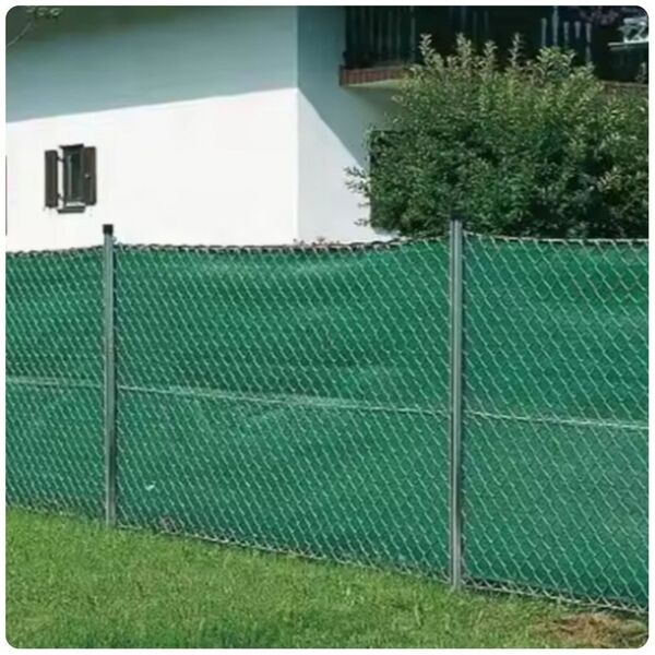 Siatka Cieniująca Na Ogrodzenie Płot Maskująca Zielona 1.5M 25M 140g/m LEAN