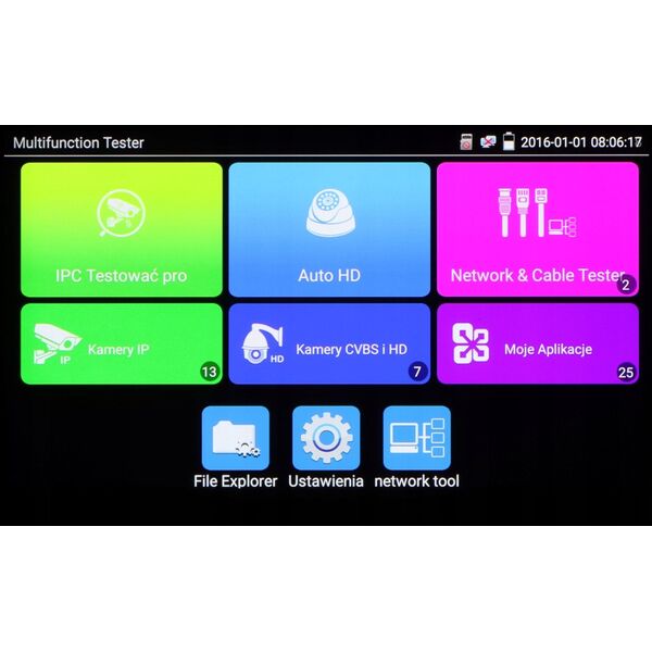 WIELOFUNKCYJNY TESTER CCTV CS-H7-50H-S2