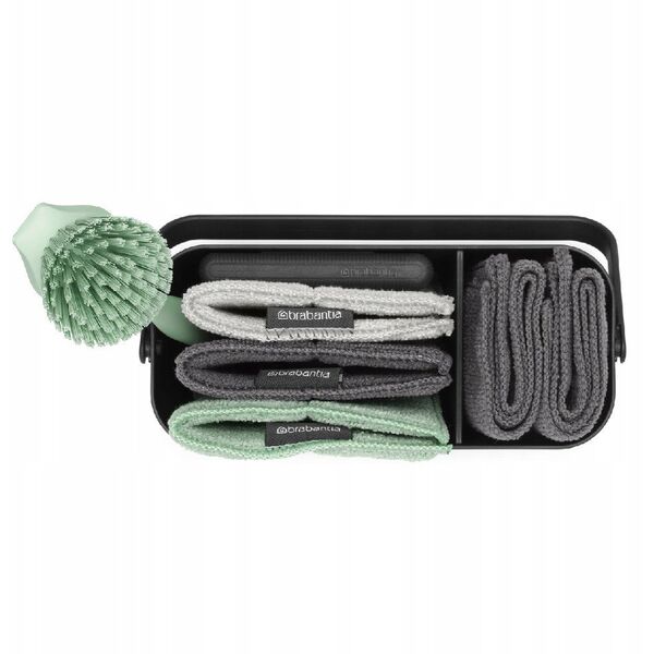 SinkSide cleaning set 5 pcs. - Dark Grey Brabantia
