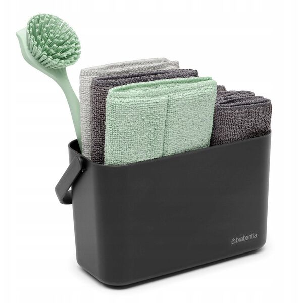 SinkSide cleaning set 5 pcs. - Dark Grey Brabantia