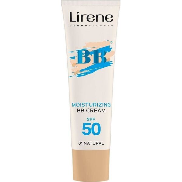 Lirene BB nawilżający krem koloryzujący SPF50 01 Natural 30ml