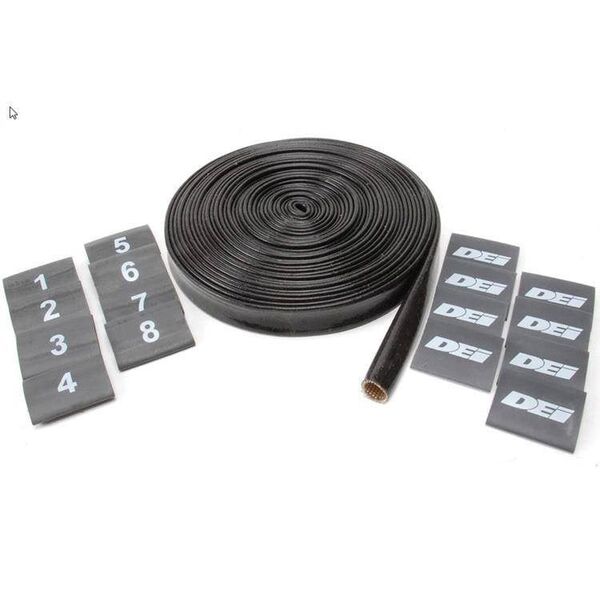 Θωράκιση σιλικόνης DEI DEI 1cm x 8m Μαύρο 13860850 607078106353