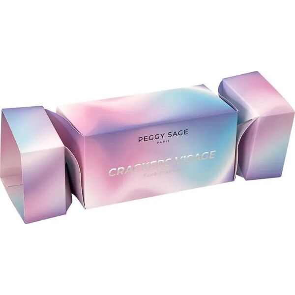 Peggy Sage Crackers Visage holograficzny Zestaw prezentowy