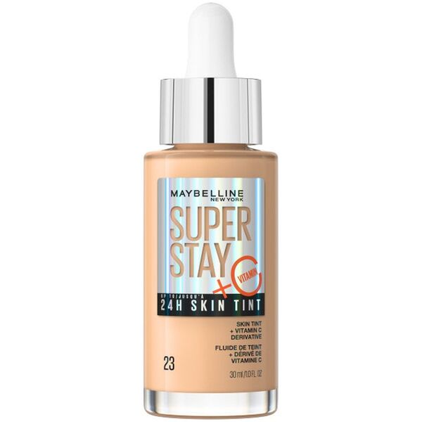 Maybelline Super Stay 24H Skin Tint długotrwały podkład rozświetlający z witaminą C 30ml (23)