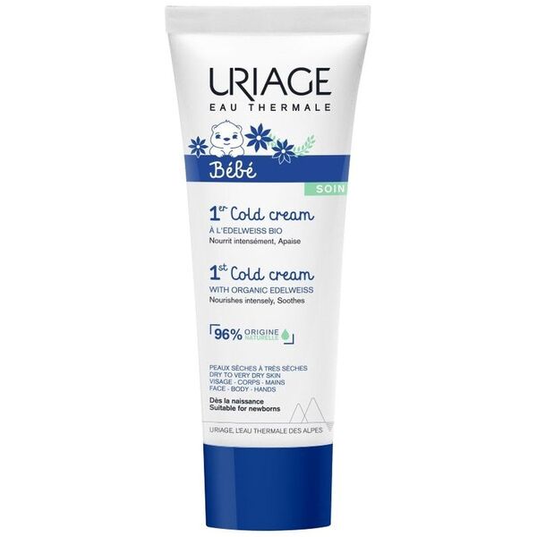 Uriage Bebe 1st Cold Cream ultraodżywczy Krem ochronny do twarzy i ciała dziecka 75ml