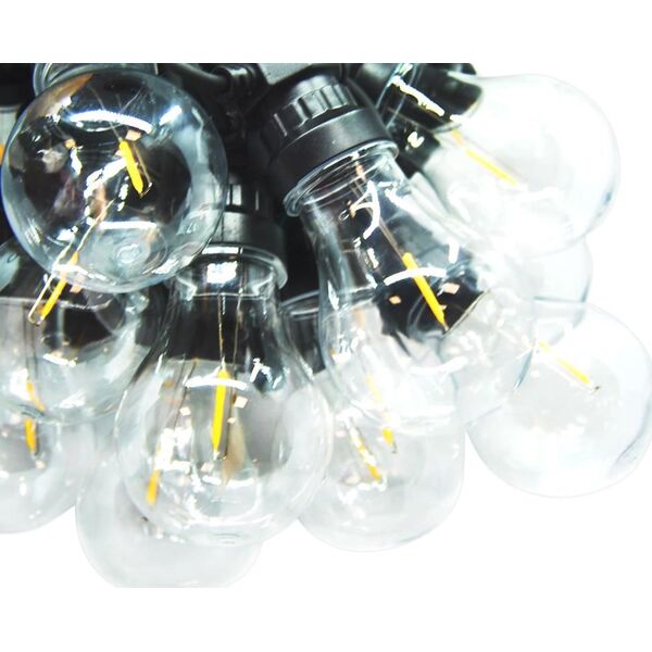 ProGarden Lampki ogrodowe LED girlanda do pomieszczeń 12,5m uniwersalny